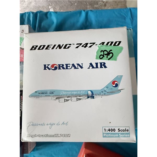 KOREAN AIR 747-400 1:400 DIECAST MODEL AIRPLANE