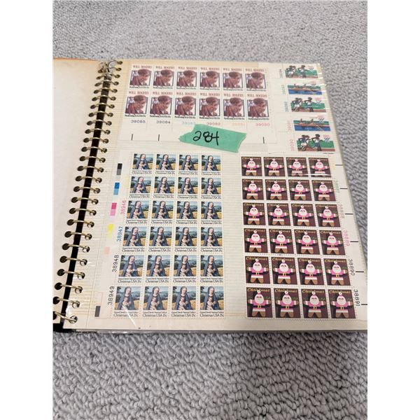 VINTAGE CANADA U.S. & WORLDWIDE STAMP ALBUM
