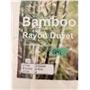 Image 1 : BAMBOO RAYON DUVET QUEEN SIZE BRAND NEW