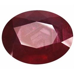 14.40ct Giant Natural Top Blood Red Ruby Iridescent Appraisal Estimate $17280 (GEM-18309)