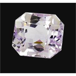 17ct Octagon Cut Light Violet Amethyst Uruquay Appraisal Estimate $3400 (GEM-14466)