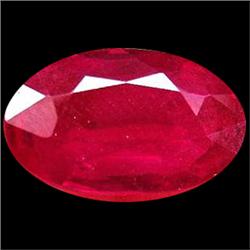 3.82ct Superior Top Red Ruby Oval Mozambique Natural Appraisal Estimate $4584 (GEM-17809)