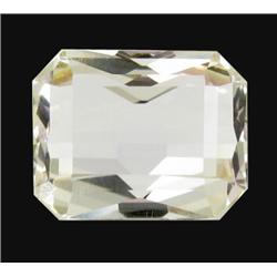 31.65ct Light Violet Amethyst Brazil Octagon Appraisal Estimate $6330 (GEM-15280)