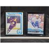 Image 1 : (2) Enlarged Hockey Card Prints – Gretzky & Matthews