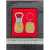 Image 1 : Molson Award Bottle Opener & Keychain Set – NIB