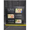 Image 2 : (2) Signs, “Live… Love… Laugh” Picture Frame