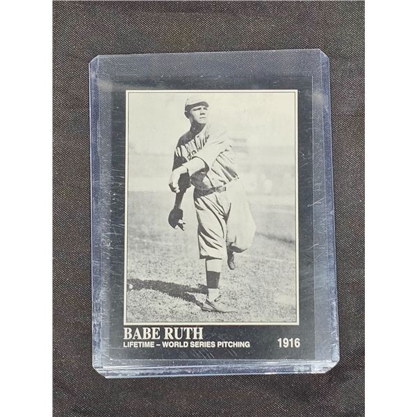 1992 Megacards MLB #3 Babe Ruth Baseball Card – Mint