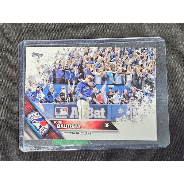 2016 Topps MLB #HMW127 Jose Bautista Bat Flip Baseball Card