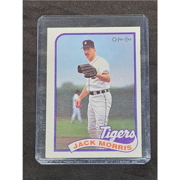 1988 O-Pee-Chee MLB #266 Jack Morris Baseball Card