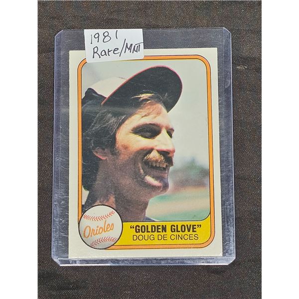 1981 Fleer MLB #195 Doug DeCinces Baseball Card