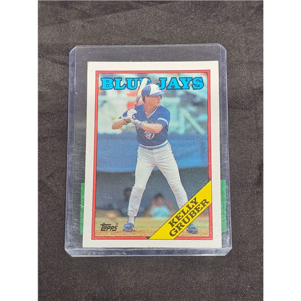 1988 Topps MLB #113 Kelly Gruber Baseball Card