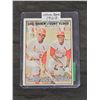 Image 1 : 1967 Topps MLB #63 Lou Brock & Curt Flood Baseball Card