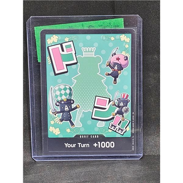 One Piece TCG Special DON!! Card (Chopper)