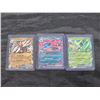Image 1 : (3) Pokémon TCG BLK/WHT ex Foil Card Lot