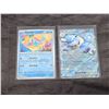 Image 1 : (2) Pokémon TCG Foil Cards inc. Squirtle Cosmos Foil