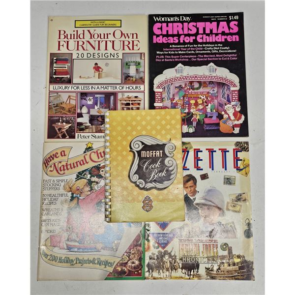 Lot of Vintage Magazines and Cookbook
