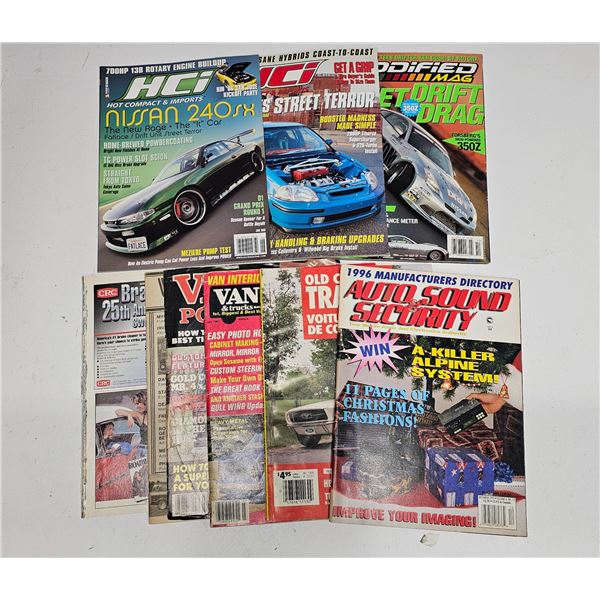Lot of Vintage Auto Magazines