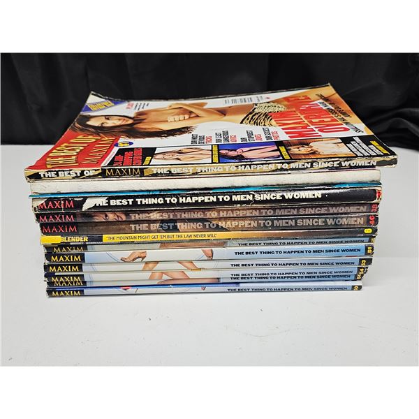Lot of Maxim Magazines (2000-2002)