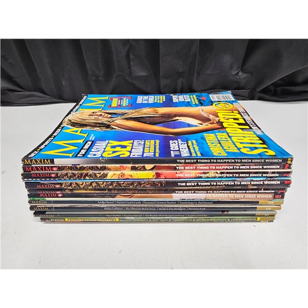 Lot of Maxim Magazines (2003-2013)