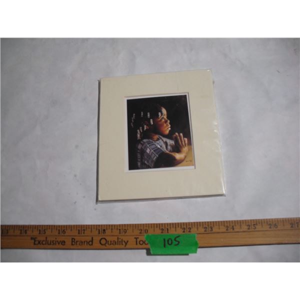 “Dear Father 6x7” Print by Nicole Minnis (1995)