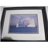 Image 2 : Bay Bulls Print in Frame by B. Bursey - 9.5”x11.5”