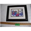 Image 1 : Framed 10x12” Artwork by Saskatoon Artist Gisele Bauche
