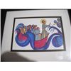 Image 2 : Framed 10x12” Artwork by Saskatoon Artist Gisele Bauche