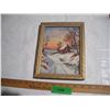 Image 1 : 1945 Corp C Moss Litho Print in Frame – 7” x 9”