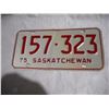 Image 4 : 1941 & 1975 Saskatchewan License Plates