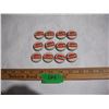 Image 1 : (12) NOS Vintage Unused Orange Crush Cork Bottle Caps