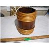 Image 1 : Vintage Wooden Barrel – 9.5” Tall (Possibly held fish)