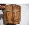 Image 5 : Vintage Stave Wooden Bucket w/ Handle – 6” Tall