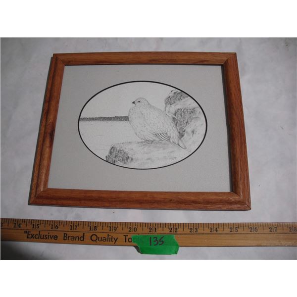 Glen Scrimshaw Print in Frame – 9.5x11.5”