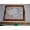 Image 1 : Glen Scrimshaw Print in Frame – 9.5x11.5”