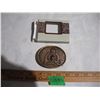 Image 1 : RCMP Solid Brass Belt Buckle