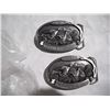 Image 2 : SK Wildlife Federation Habitat Trust Belt Buckle #1201 & 1202 of 1500