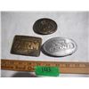 Image 1 : (3) Belt Buckles