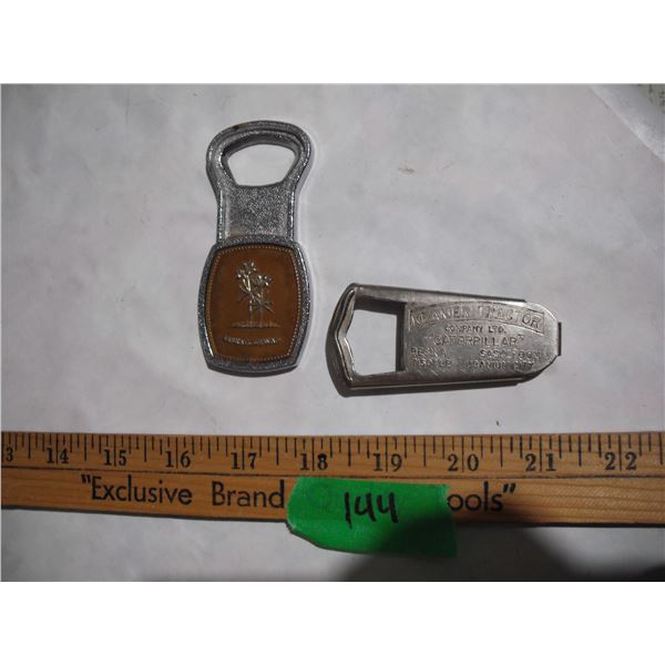 Kramer Tractor “Caterpillar” & Sask Bottle Cap Openers