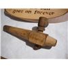 Image 4 : Vintage Wooden Spigot & Wall Hanging