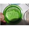 Image 3 : (4) Vintage Mason Jar Glass Lids