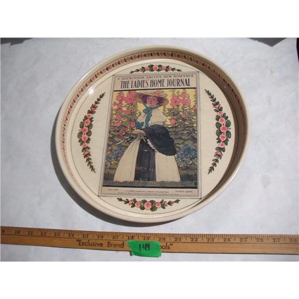The Ladies Home Journal Souvenir Serving Tray – 14” Diameter