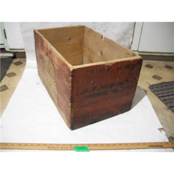 H.W. Hudson Prince Albert “Melchers Gin Distillery” Wooden Crate – 21[x=#