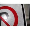 Image 7 : (2) Unused Reflective Aluminum “No Parking” Signs – 12x18”