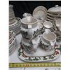 Image 3 : Old Canterbury collection by T.G. Green & Co. Ltd, produced in Church Gresley, England Dinner Set. (