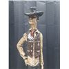 Image 4 : Vintage 3-foot tall "Stretch" cowboy sculpture produced by Austin Productions. (Broken/Damaged - See