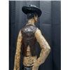 Image 7 : Vintage 3-foot tall "Stretch" cowboy sculpture produced by Austin Productions. (Broken/Damaged - See