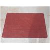 Image 1 : Red Area Rug. (31" X 45")