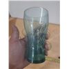 Image 4 : Vintage 6 Green Coca-Cola Glass. (2 Different Designs)