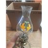 Image 2 : Vintage Glass Oil Lamp.
