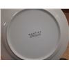 Image 4 : Mantles Regent Red white porcelain dinner plate made in China (8 Large Plate and 4 Small Plate)